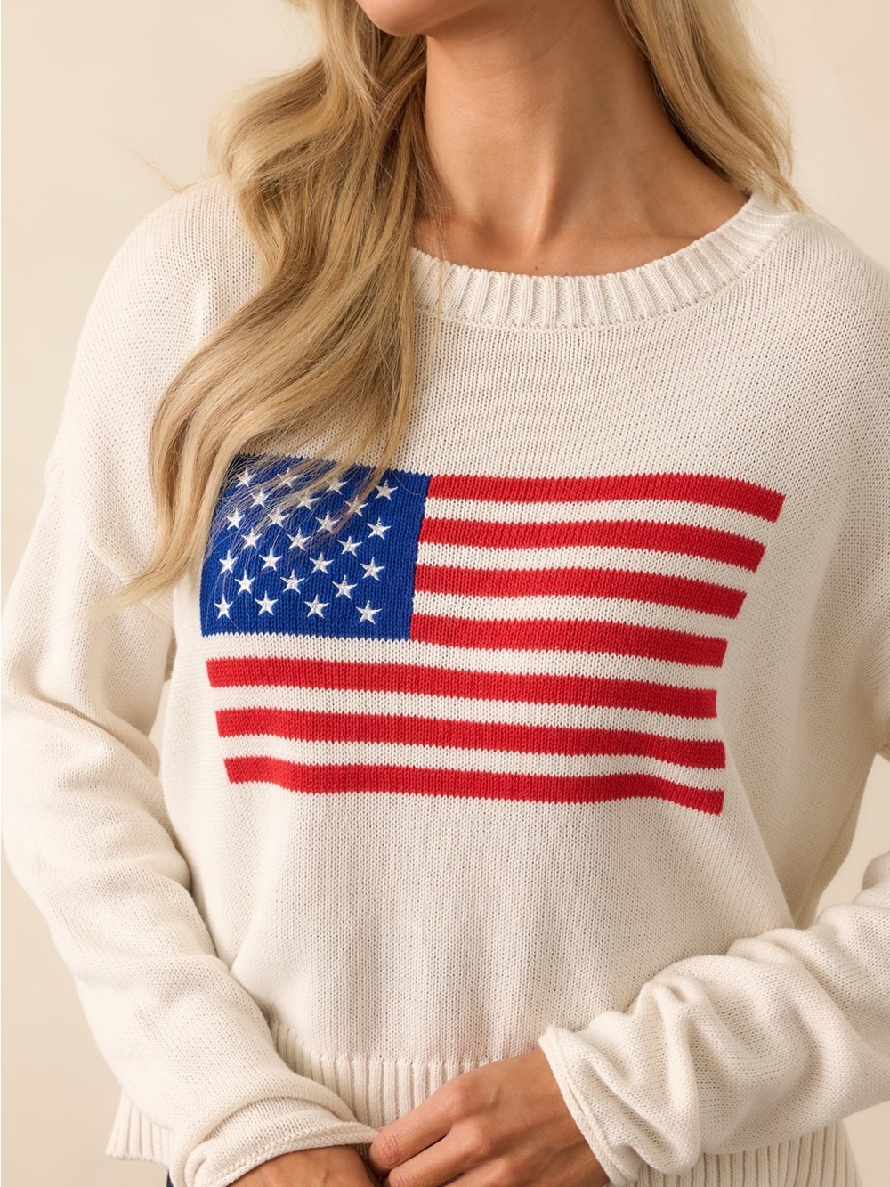 Z Supply Sienna Flag Sweater 🇺🇸